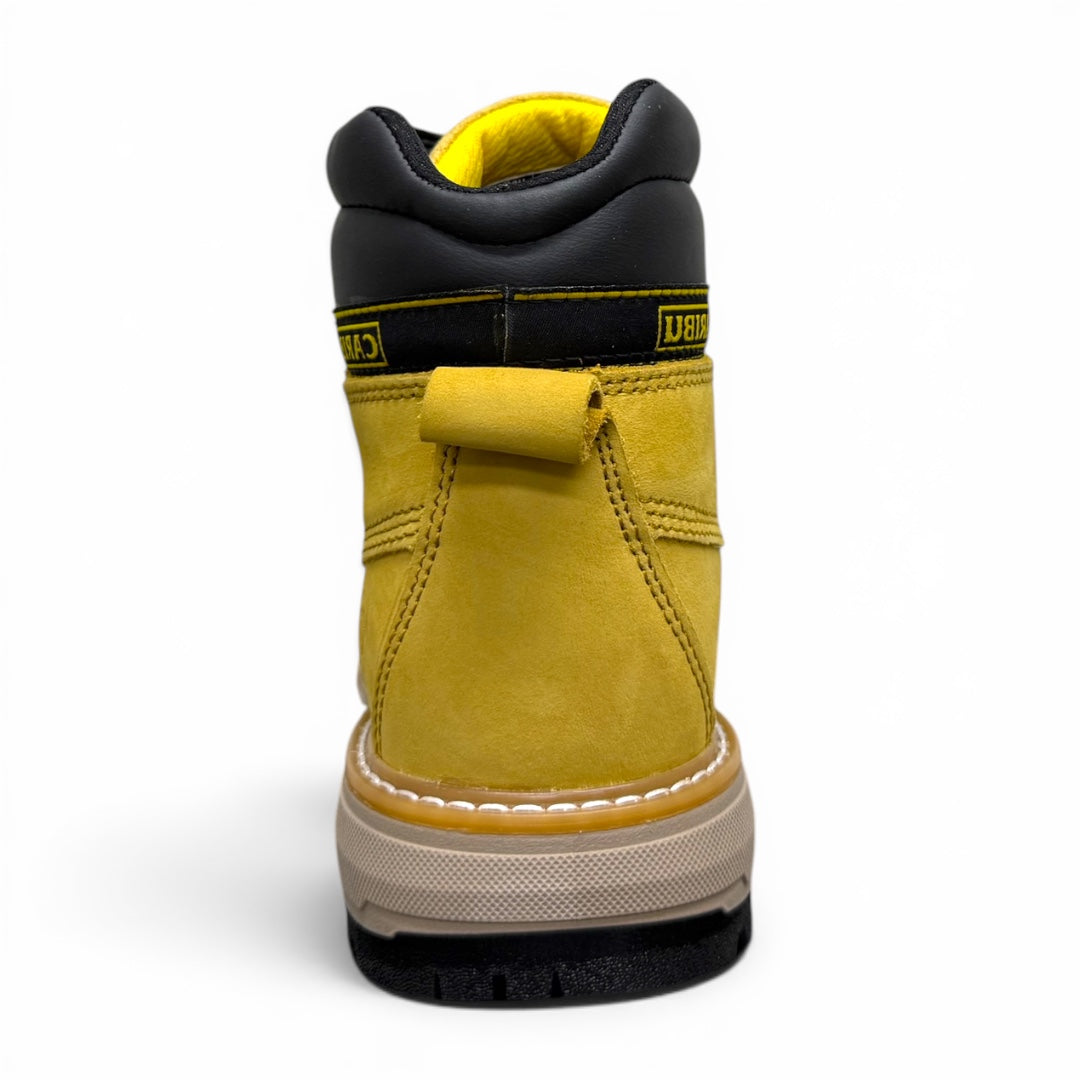 bota ram working - piel amarillo / casco