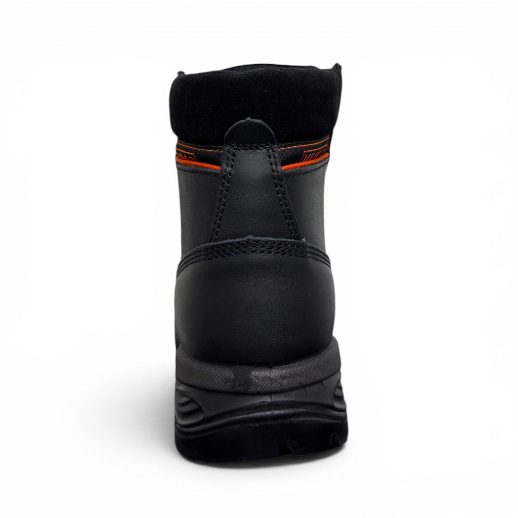 bota iron working light - piel / black eléctrico/ casco