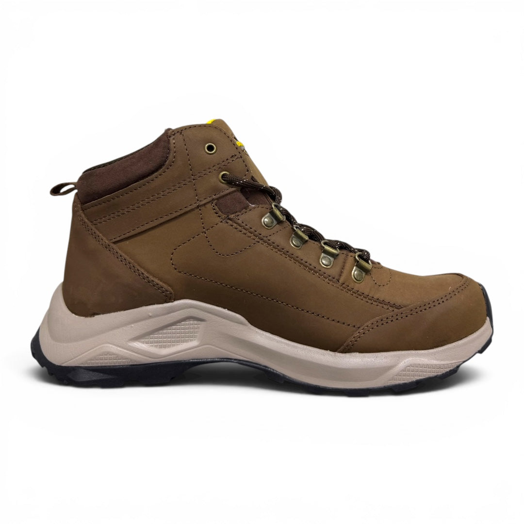 bota Caribu 🥾 hiking miel - piel / casco suela light