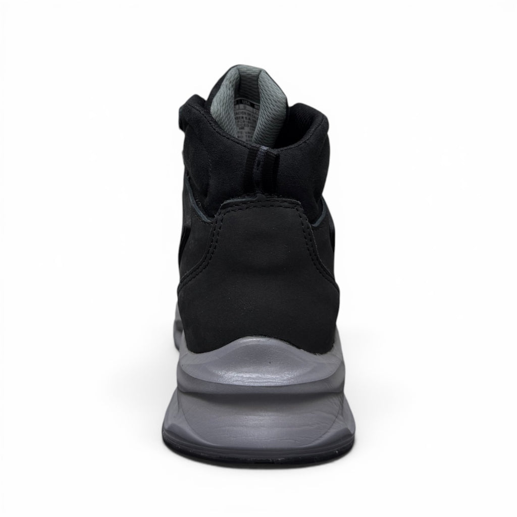 bota atlas working light - piel black silver / casco