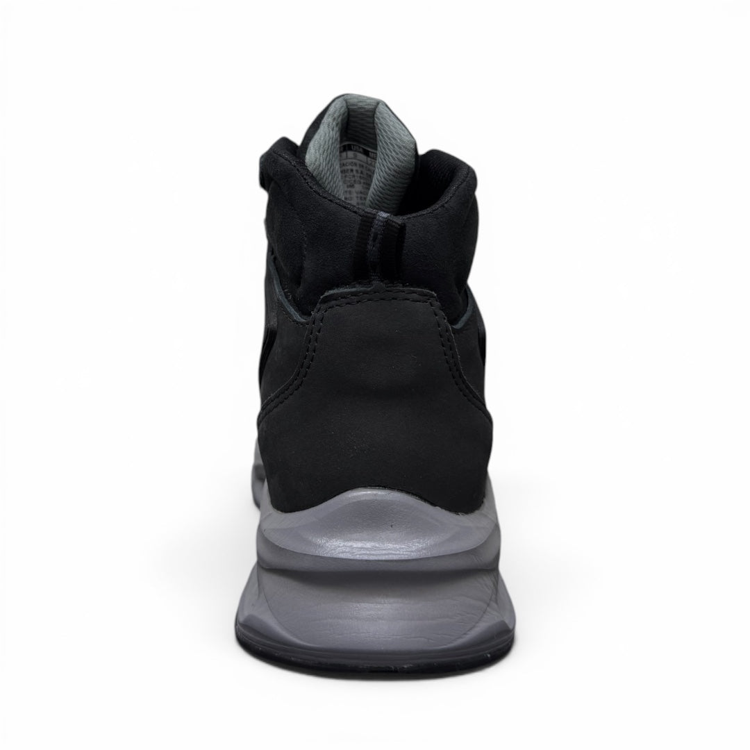 bota atlas working light - piel black silver / casco